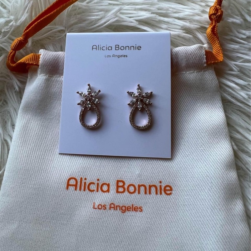 Alicia Bonnie May Flowers Stud Earrings